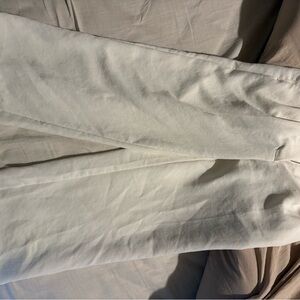 Wilfred Cream Wide Leg Pants